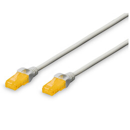 Патч-корд Digitus (DK-1613-A-030) CAT 6A, U/UTP, 3 м, AWG 26/7, Cu, LSZH, сірий