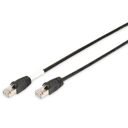 Патч-корд Digitus (DK-1644-020/BL-OD) cat.6, S-FTP, 2м, AWG 27/7, FRPE, outdoor, чорний