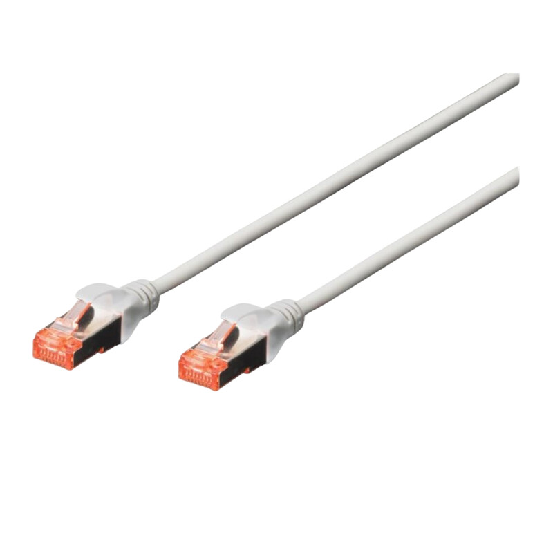 Патч-корд Digitus (DK-1644-100) cat.6, S-FTP, 10м, AWG 27/7, LSZH, сірий