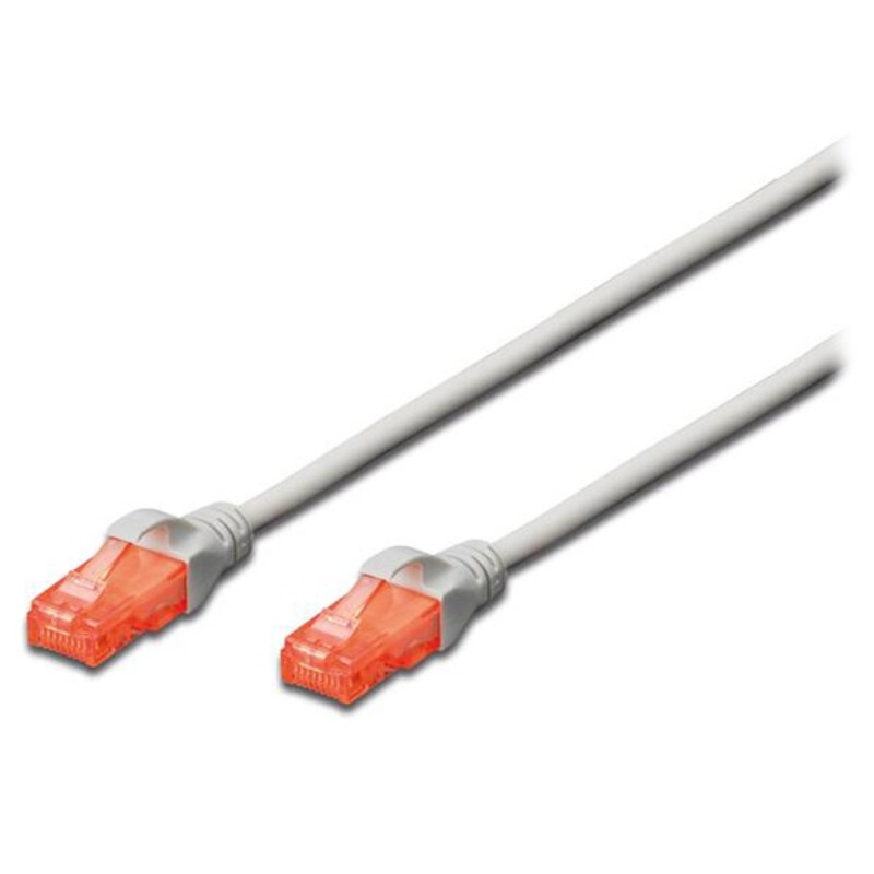 Патч-корд Digitus (DK-1617-0025) CAT 6, UTP, 0.25м, AWG 26/7, Cu, LSZH, сірий
