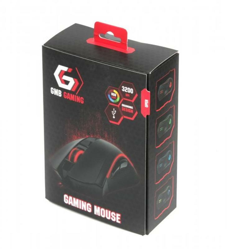 Мышь Gembird MUSG-301 Black