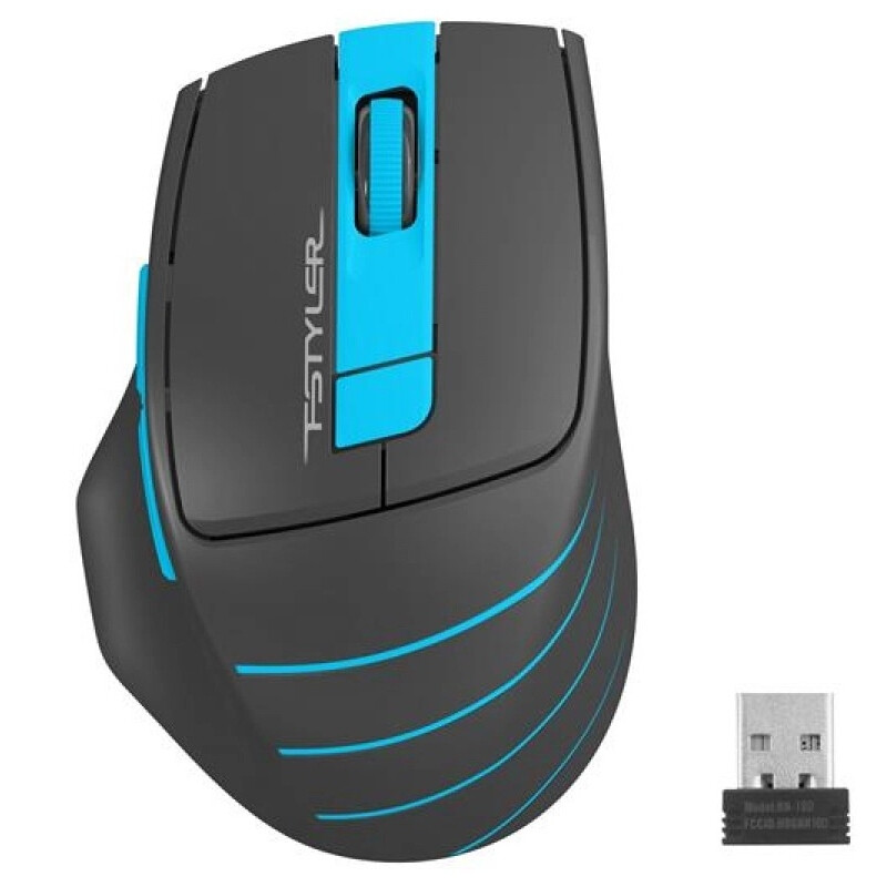 Миша бездротова A4Tech FG30S Blue/Black USB