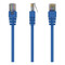 Фото - Патч-корд UTP Cablexpert (PP12-2M/B) літий, 50u "штекер із засувкою, 2 м, синій | click.ua