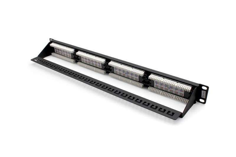 Патч-панель Digitus (DN-91524U) 19" 1U 24 порта 5e UTP