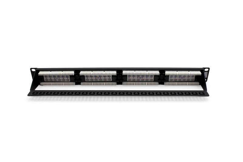 Патч-панель Digitus (DN-91524U) 19" 1U 24 порта 5e UTP
