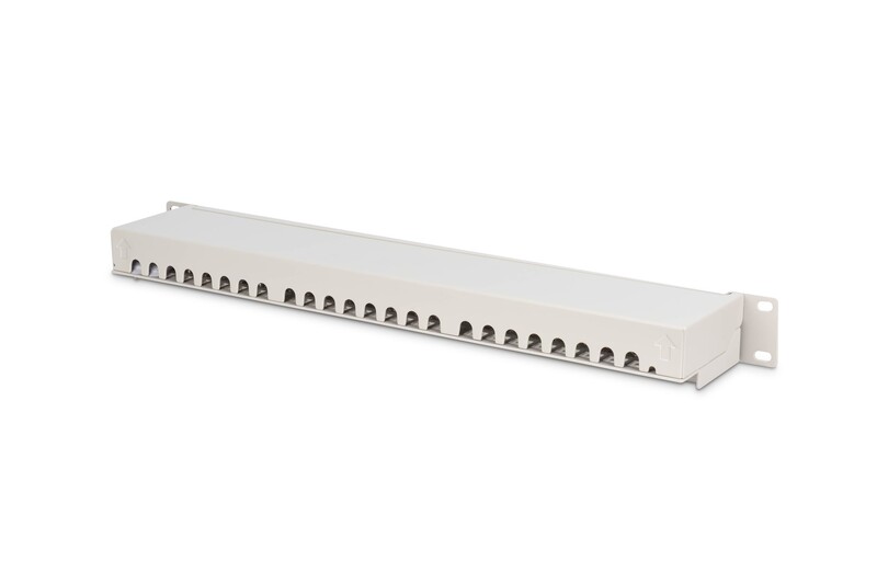 Патч-панель Digitus (DN-91624S) 19 "1U, 24 порти, Cat.6 STP в комплекті