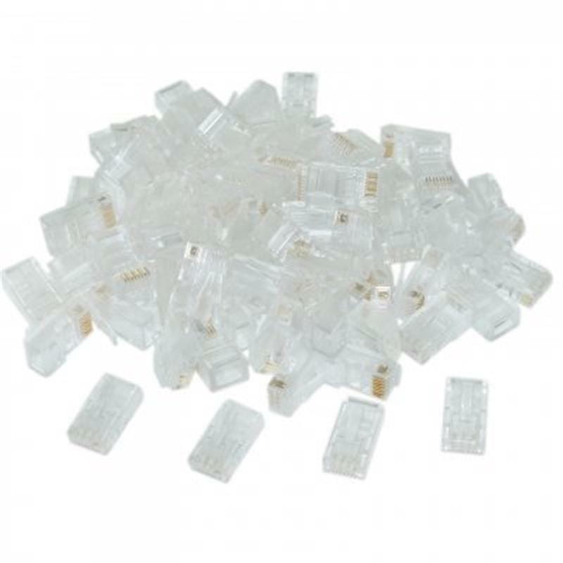 Коннектор RJ 45 Cablexpert (LC-8P8C-002/50) 8P8C, Cat.6, с золоченными контактами (50 шт/уп)