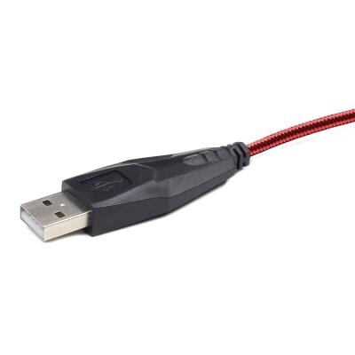 Мышь Gembird MUSG-001-R красная USB
