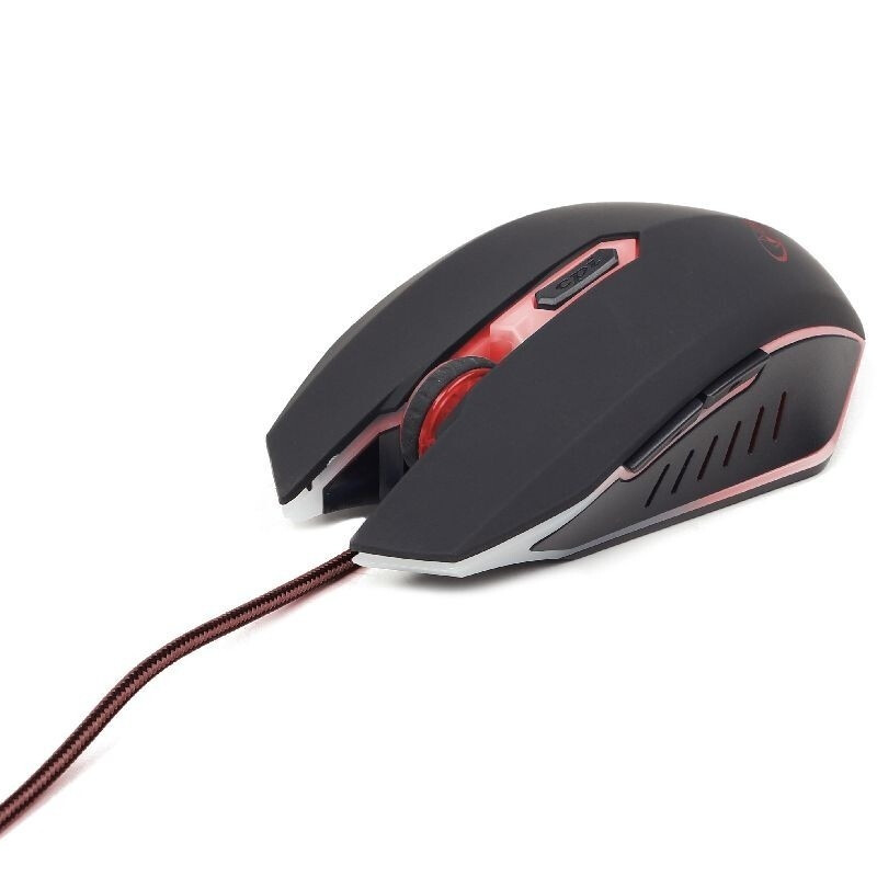 Мышь Gembird MUSG-001-R красная USB