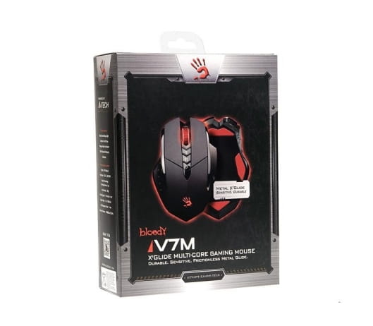 Мышь A4Tech V7M Bloody Black USB V-Track
