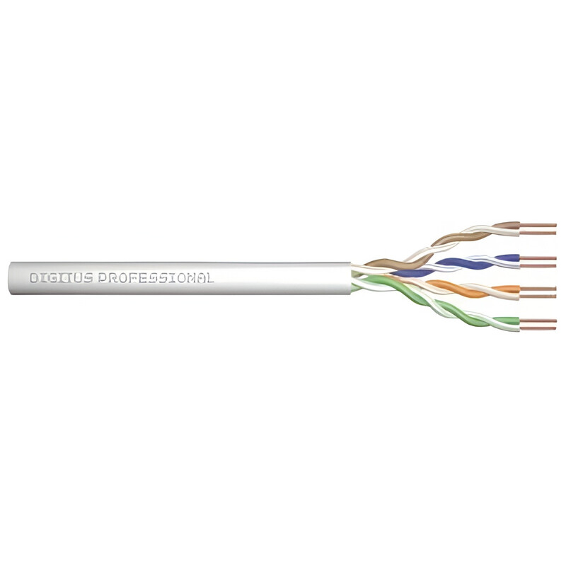 Кабель Digitus кат. 5e U-UTP, 305m, AWG 24/1, сірий (DK-1513-VH-305)