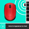 Фото - Миша бездротова Logitech M171 Red/Black (910-004641) | click.ua