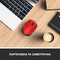 Фото - Миша бездротова Logitech M171 Red/Black (910-004641) | click.ua