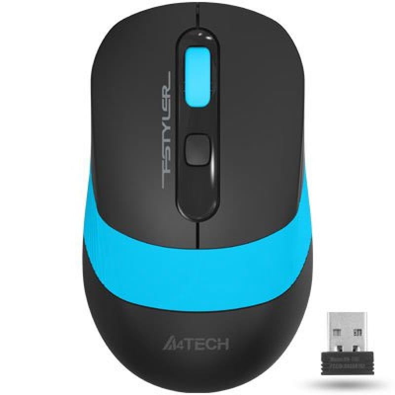 Мышь беспроводная A4Tech FG10 Black/Blue USB