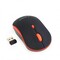 Фото - Миша бездротова Gembird MUSW-4B-03-R Black/Red | click.ua