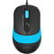 Фото - Миша A4Tech FM10 Black/Blue | click.ua