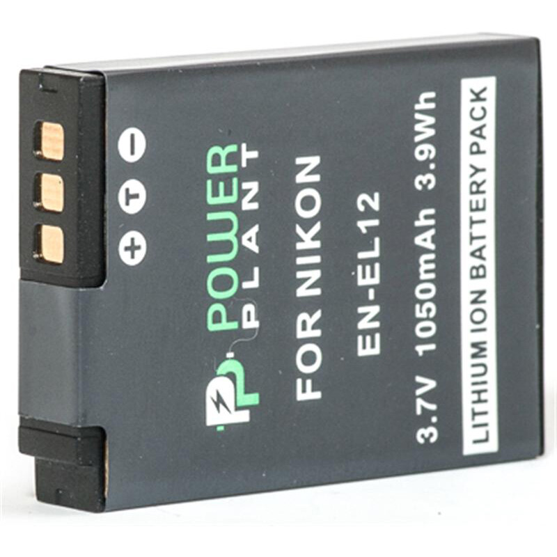Акумулятор PowerPlant Nikon EN-EL12 1050mAh (DV00DV1242)