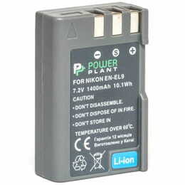 Акумулятор PowerPlant Nikon EN-EL9 1400mAh (DV00DV1173)