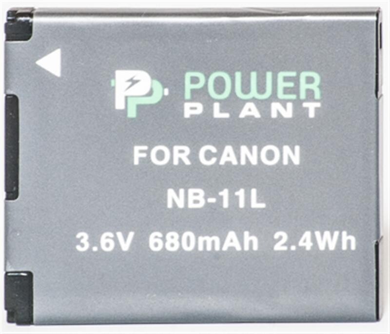 Акумулятор PowerPlant Canon NB-11L 680mAh (DV00DV1303)