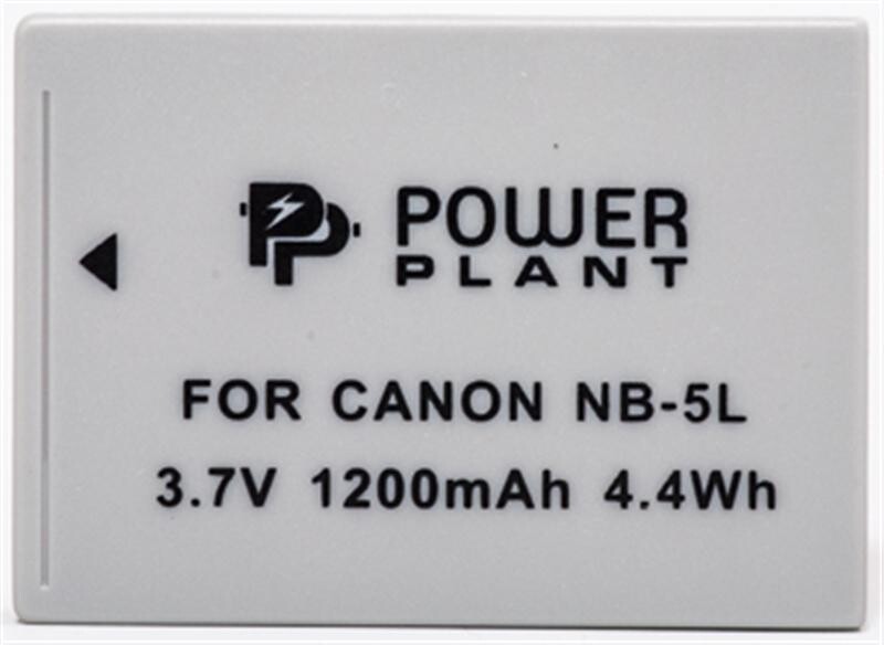 Акумулятор PowerPlant Canon NB-5L 1200mAh (DV00DV1160)