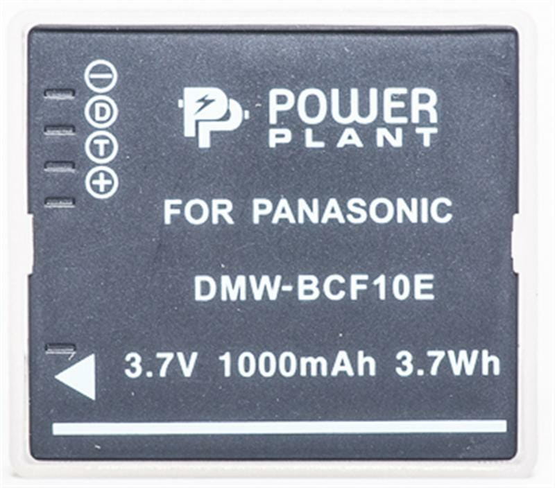 Акумулятор PowerPlant Panasonic DMW-BCF10E 1000mAh (DV00DV1254)
