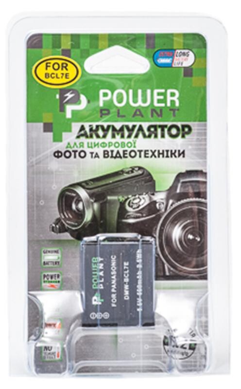 Акумулятор PowerPlant Panasonic DMW-BCL7E 690mAh (DV00DV1380)