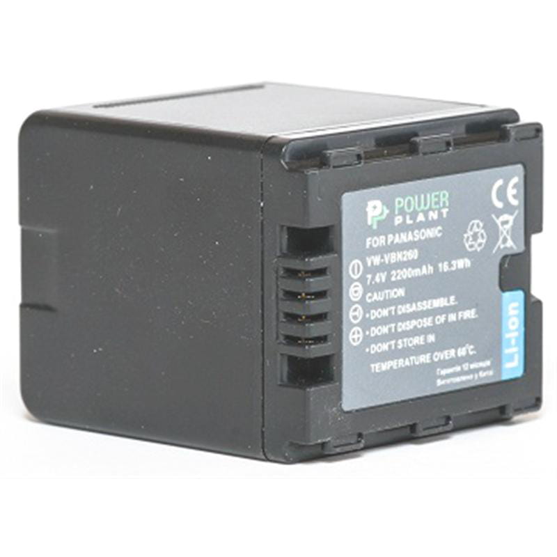 Акумулятор PowerPlant Panasonic VW-VBN260 2200mAh (DV00DV1296)