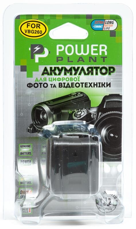 Акумулятор PowerPlant Panasonic VW-VBG260 Chip 2800mAh (DV00DV1276)