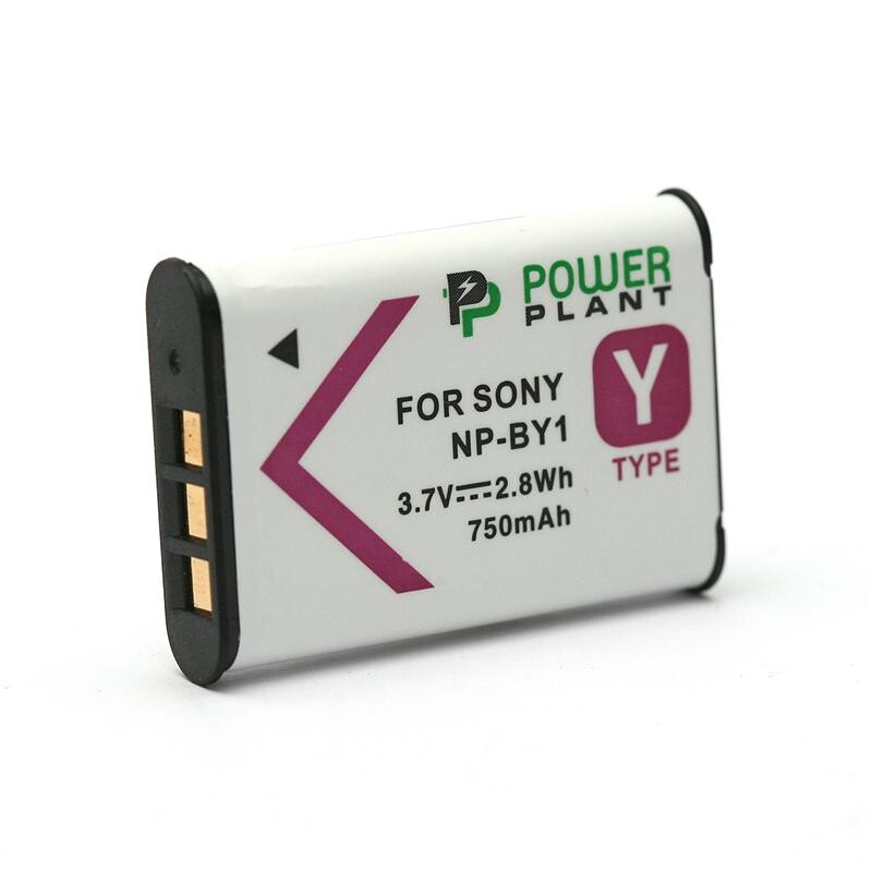 Акумулятор PowerPlant Sony NP-BY1 750mAh (DV00DV1409)