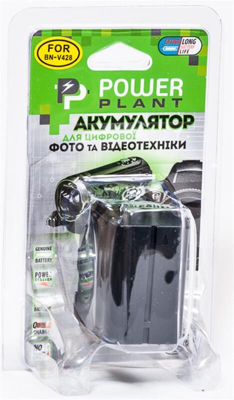 Акумулятор PowerPlant JVC BN-V428 3600mAh (DV00DV1086)
