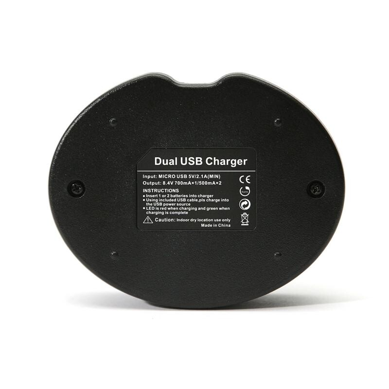Зарядний пристрій PowerPlant Dual Nikon EN-EL14 для двух акумуляторів (DV00DV3390)