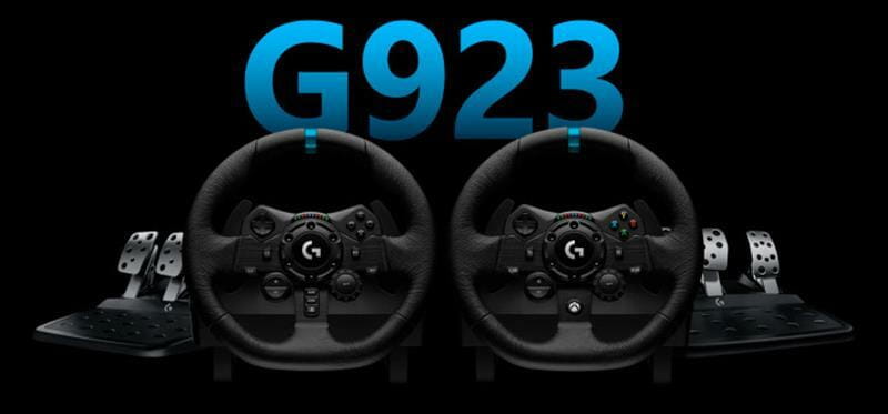 Кермо Logitech G923 for PS4 and PC Black (941-000149)