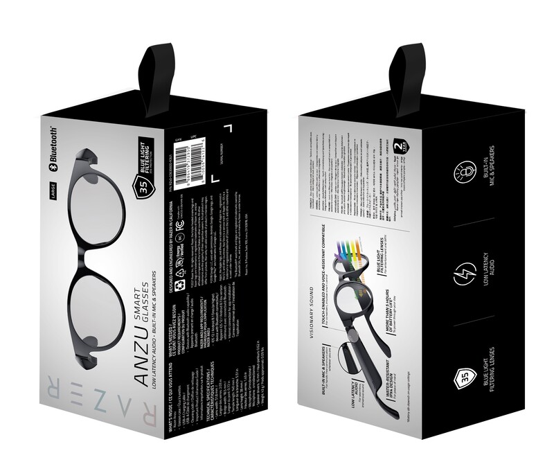 Смарт-очки Razer Anzu Round Blue Light + Sunglass L (RZ82-03630400-R3M1)