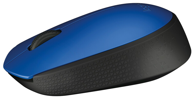 Мышь беспроводная Logitech M171 Blue/Black (910-004640)