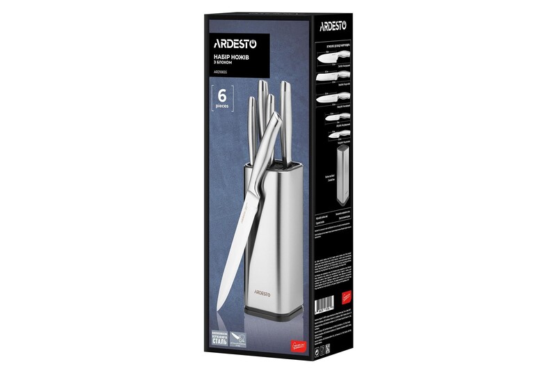 Набір ножів Ardesto Gemini 6 предметів (AR2106SS)