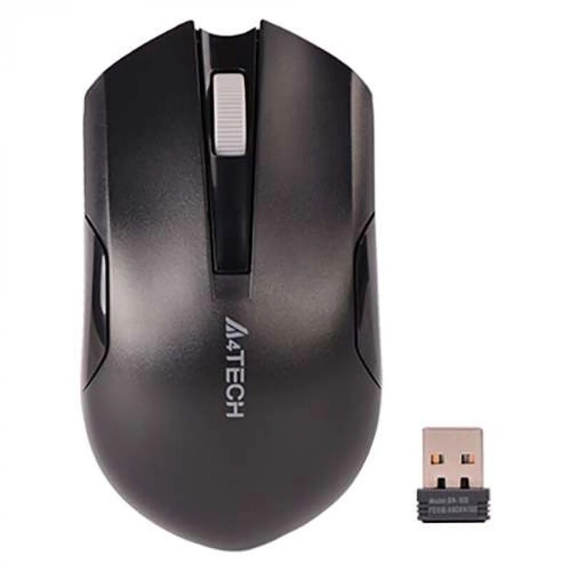 Мышь беспроводная A4Tech G3-200NS Black USB V-Track