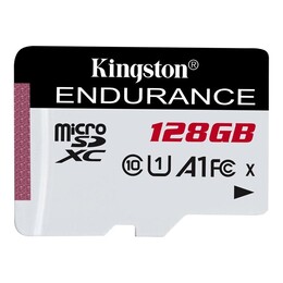 Карта памяти MicroSDXC 128GB UHS-I Class 10 Kingston High Endurance R95/W45MB/s (SDCE/128GB)