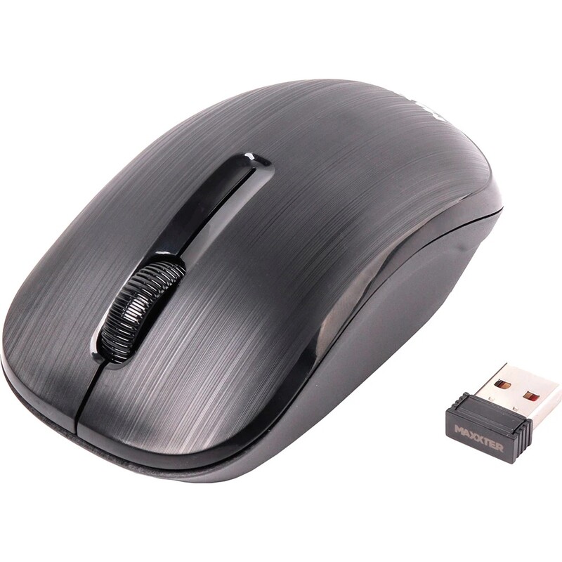 Миша бездротова Maxxter Mr-333 Black
