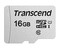 Фото - Карта пам`ятi MicroSDHC 16GB UHS-I Class 10 Transcend 300S + SD-adapter (TS16GUSD300S-A) | click.ua