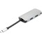 Фото - Концентратор USB-C PowerPlant CA911691 USB-C-2хUSB3.0, HDMI, RJ45, USB-C | click.ua