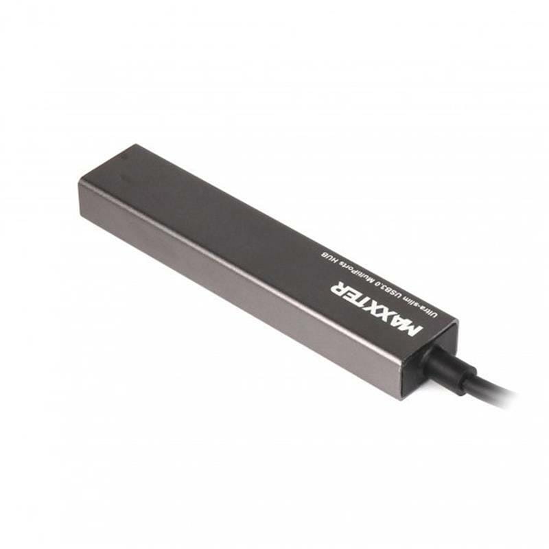 USB-хаб Maxxter 4 ports (HU3A-4P-02)