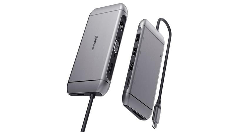 USB-хаб REAL-EL CQ-900 3 ports