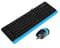 Фото - Комплект (клавиатура, мышь) A4Tech F1010 Black/Blue | click.ua