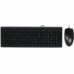 Комплект (клавиатура, мышь) A4Tech KR-8372 Black
