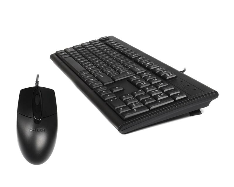 Комплект (клавиатура, мышь) A4Tech KR-8372 Black