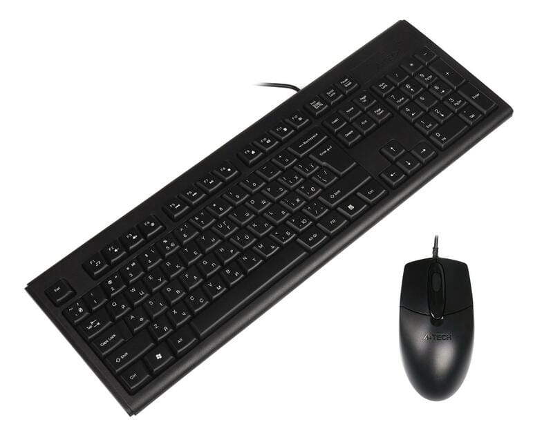 Комплект (клавиатура, мышь) A4Tech KR-8372 Black