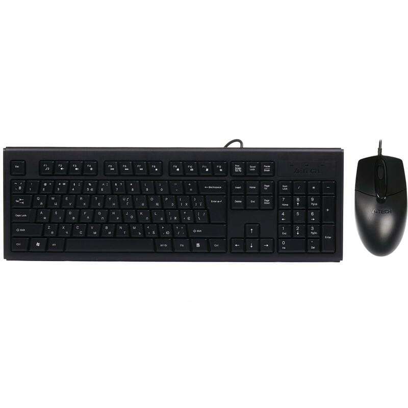 Комплект (клавиатура, мышь) A4Tech KR-8372 Black
