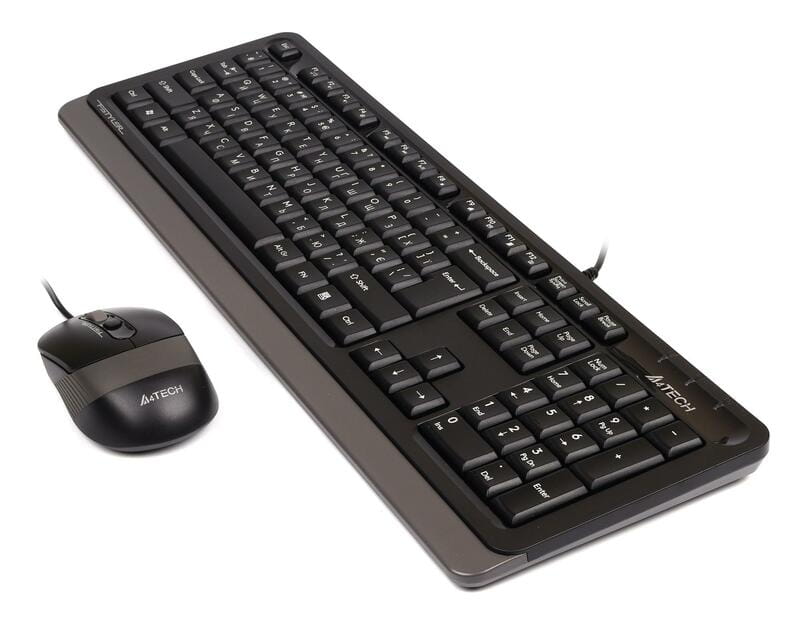 Комплект (клавиатура, мышь) A4Tech F1010 Black/Grey