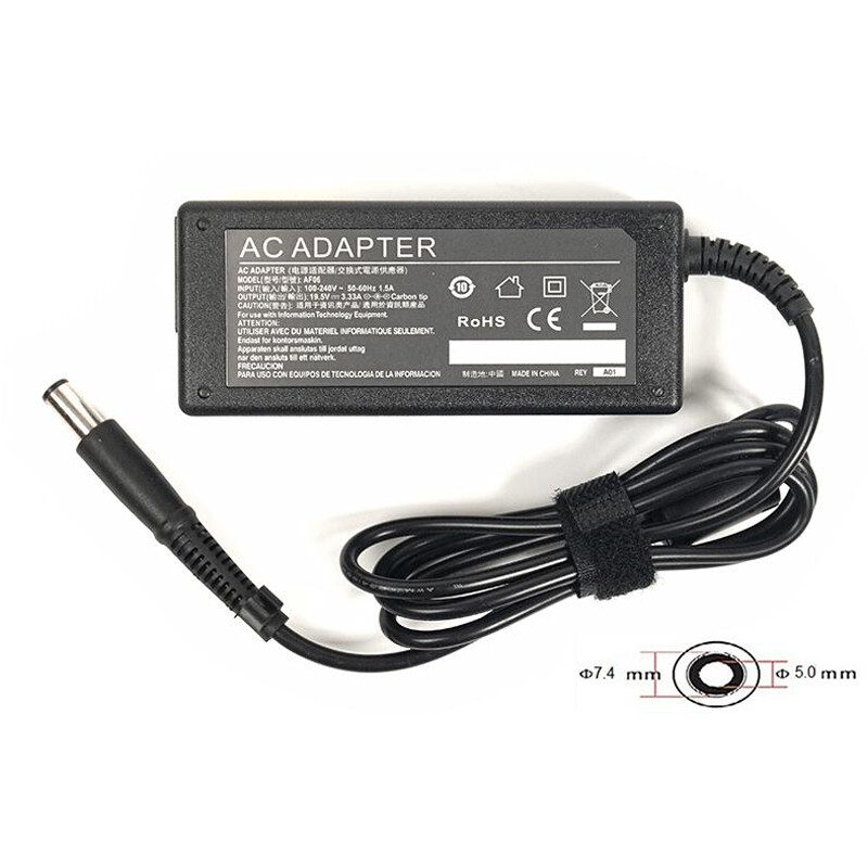 Блок живлення PowerPlant для ноутбука HP 19.5V 3.33A 65W 7.4х5мм (HP65G7450)
