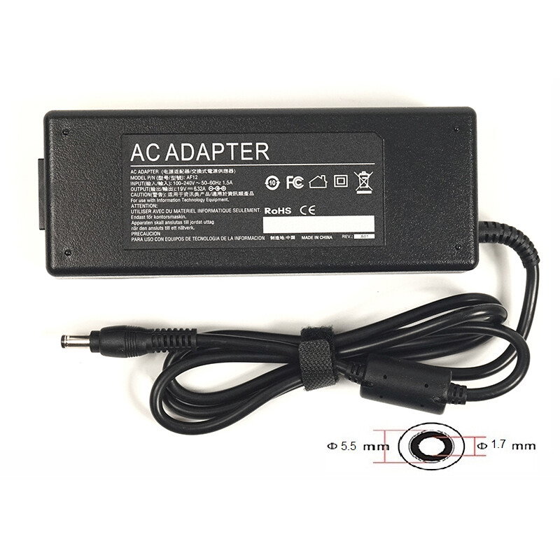 Блок живлення PowerPlant для ноутбука Acer 220V, 19V 120W 6.32A 5.5х1.7мм (AC120F5517)